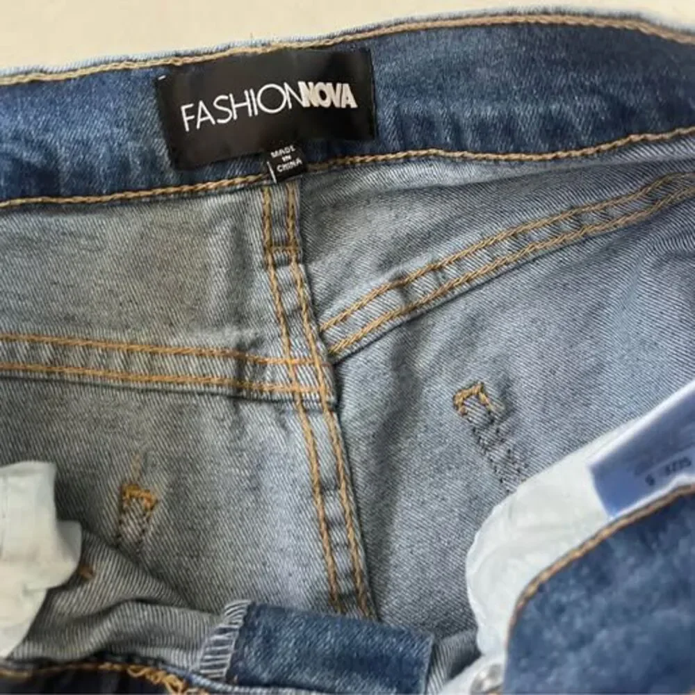 Fashion Nova Wide Leg Denim Jeans